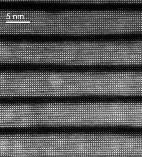 Superlattice structure example